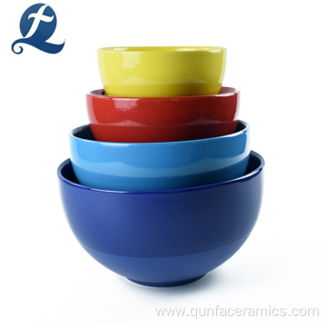 Latest Colorful Stoneware Ceramic Bowl
